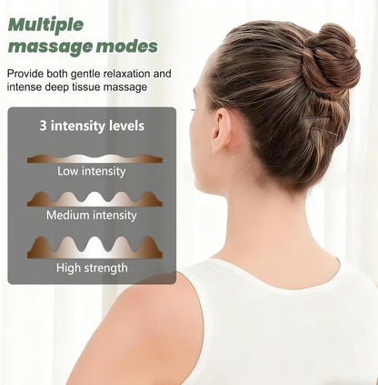 Masajeador cervical 4D con calor RelaxHands