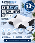 SomaiaSleep™ Almohada Cervical para un Descanso Confortable + Funda de Regalo