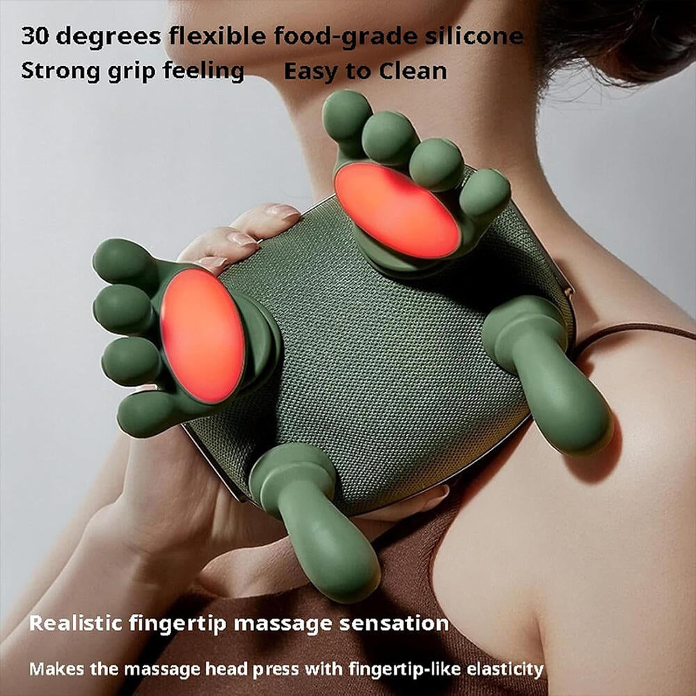 Masajeador cervical 4D con calor RelaxHands