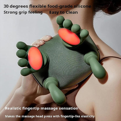 Masajeador cervical 4D con calor RelaxHands